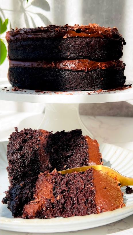Guilt Free Desserts chocolate cake paleo