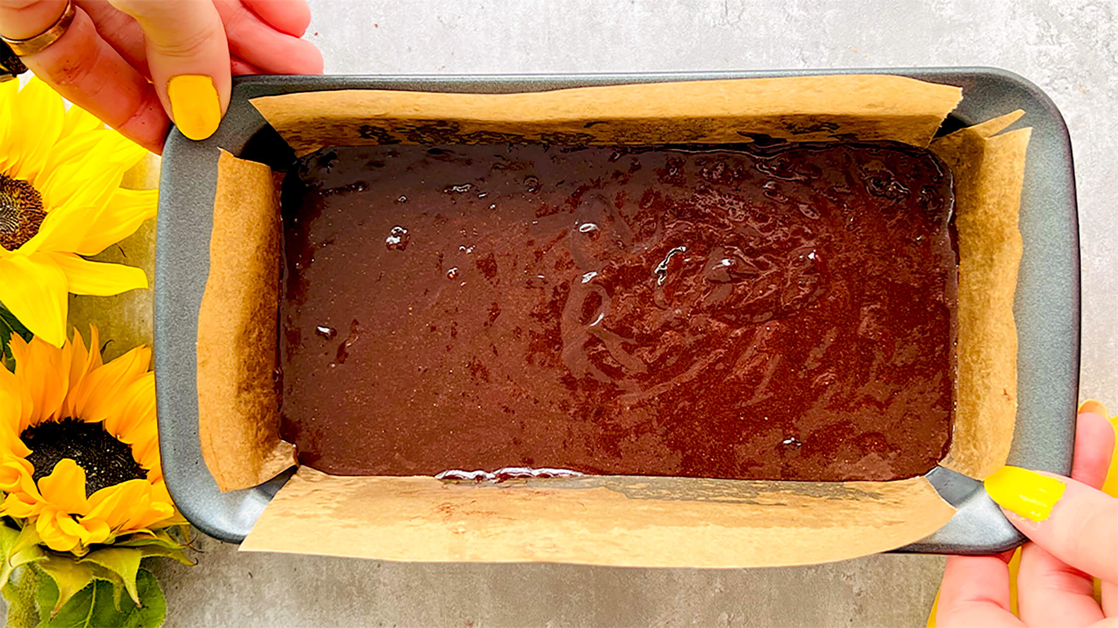 411 W 5 Minute Flourless Chocolate Banana Brownies 03