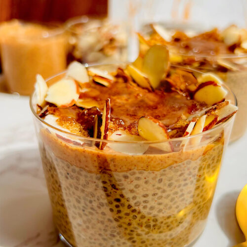 01 almond croissant chia pudding sugar free