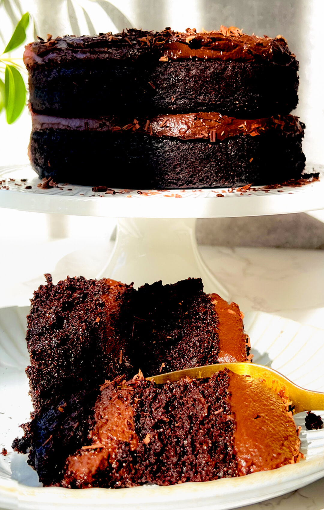 06 easy gluten free chocolate cake with ganache