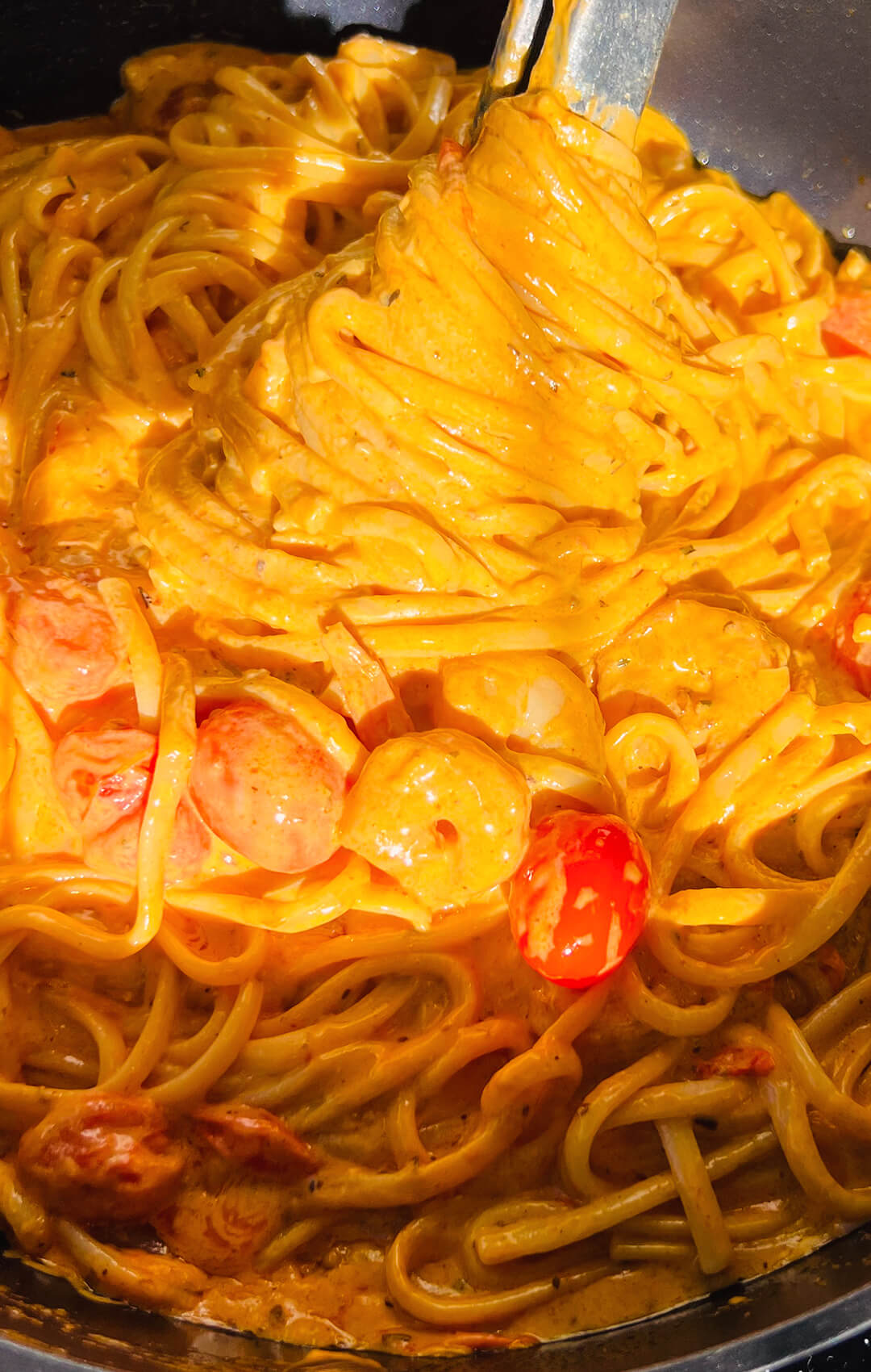 06 velvety smoky prawn linguine