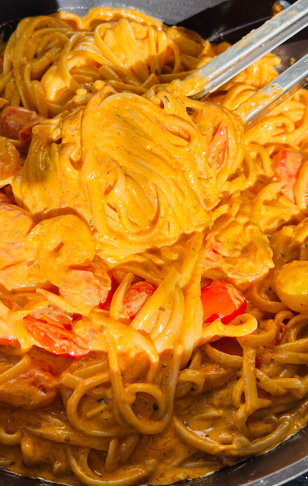 07 flour free creamy smoky prawn pasta
