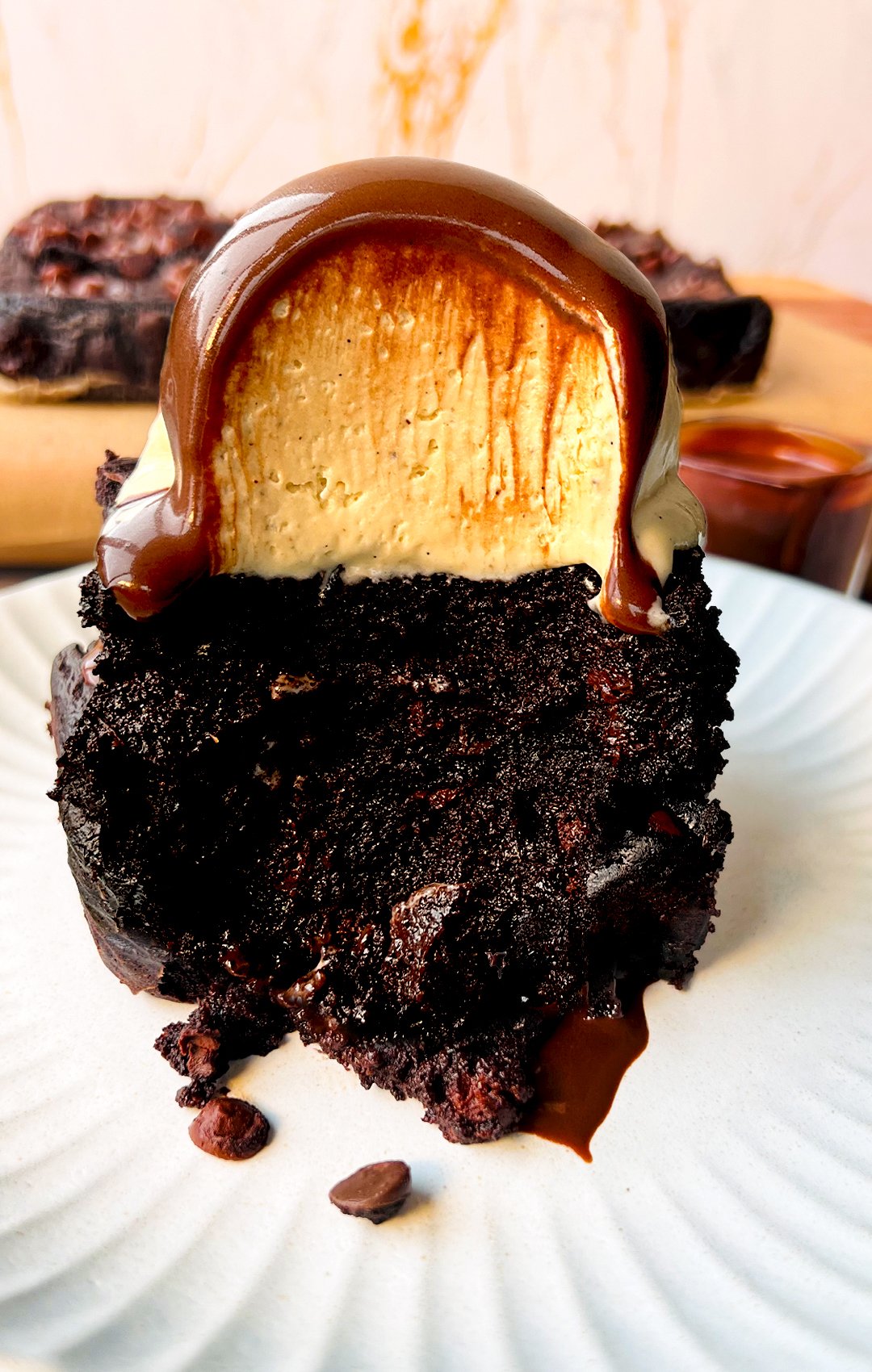 05.flourless pumpkin brownie fudgy chocolate center