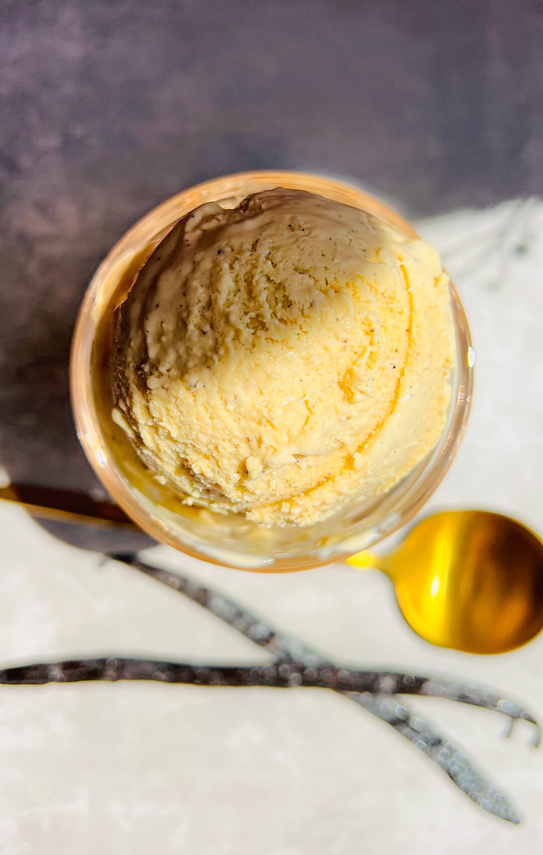 French Vanilla Ice Cream No Machine No Churn Refined Sugar Free2