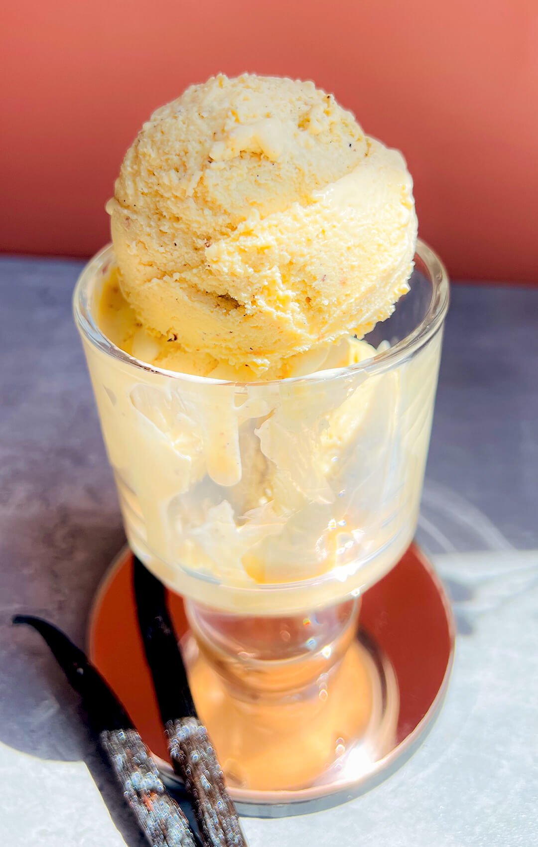 French Vanilla Ice Cream No Machine No Churn Refined Sugar Free3