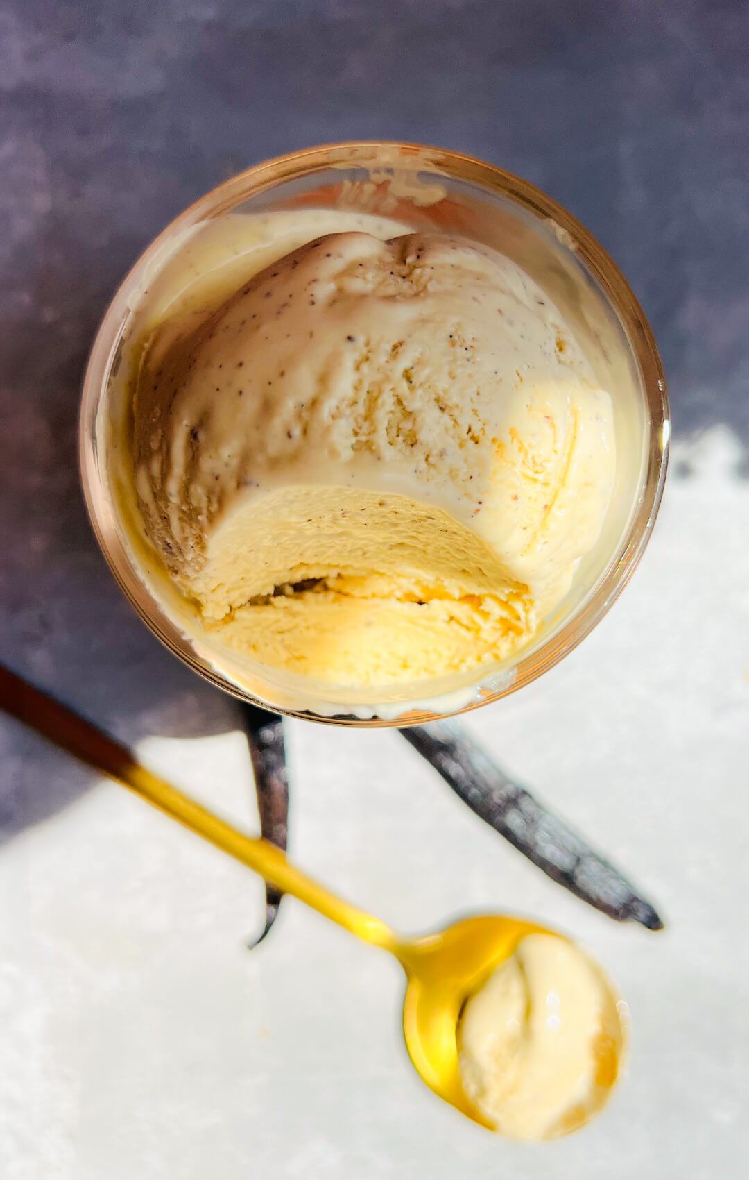 French Vanilla Ice Cream No Machine No Churn Refined Sugar Free4
