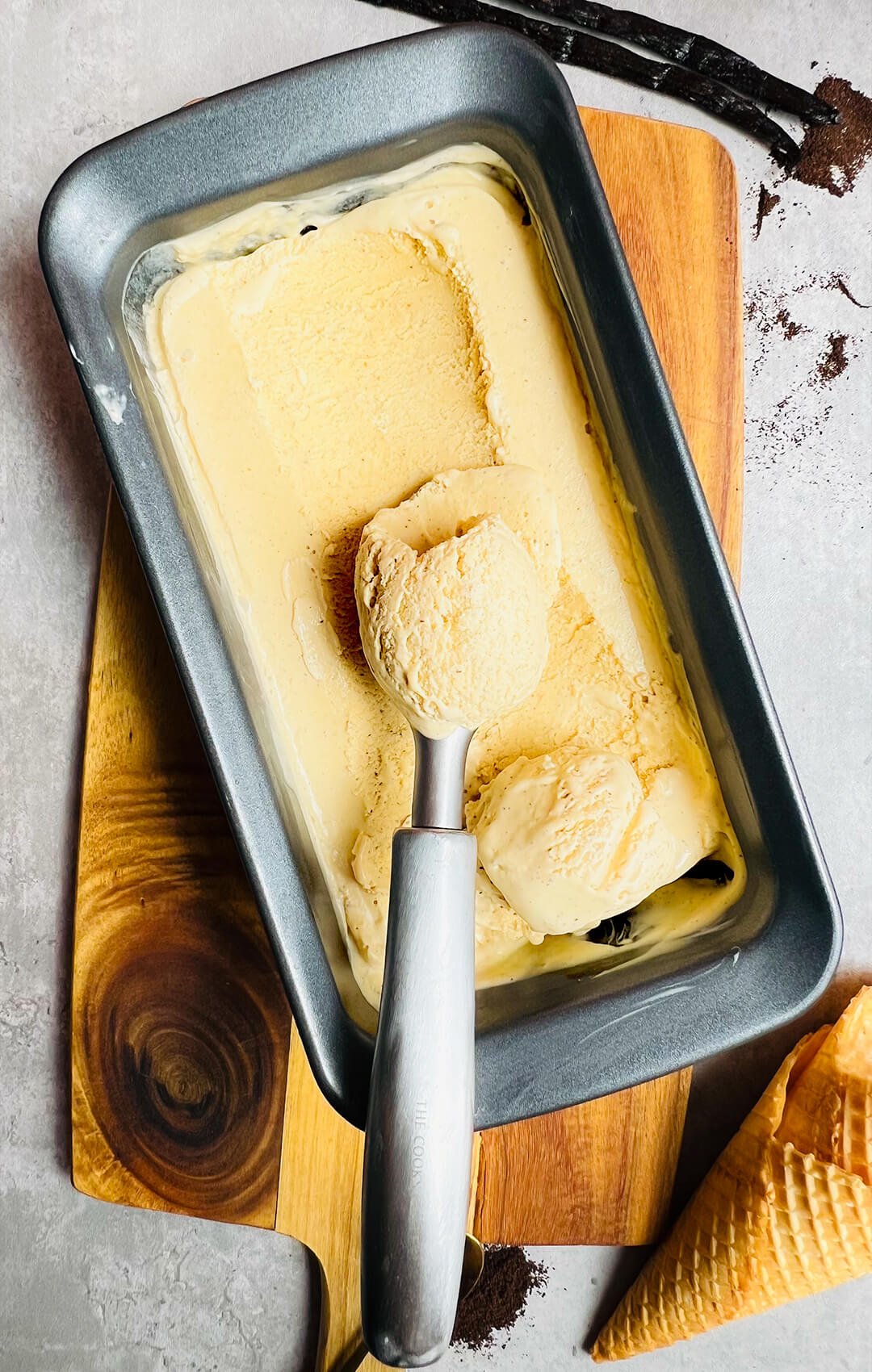 French Vanilla Ice Cream No Machine No Churn Refined Sugar Free7
